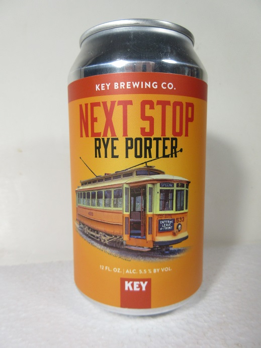 Key - Next Stop Rye Porter